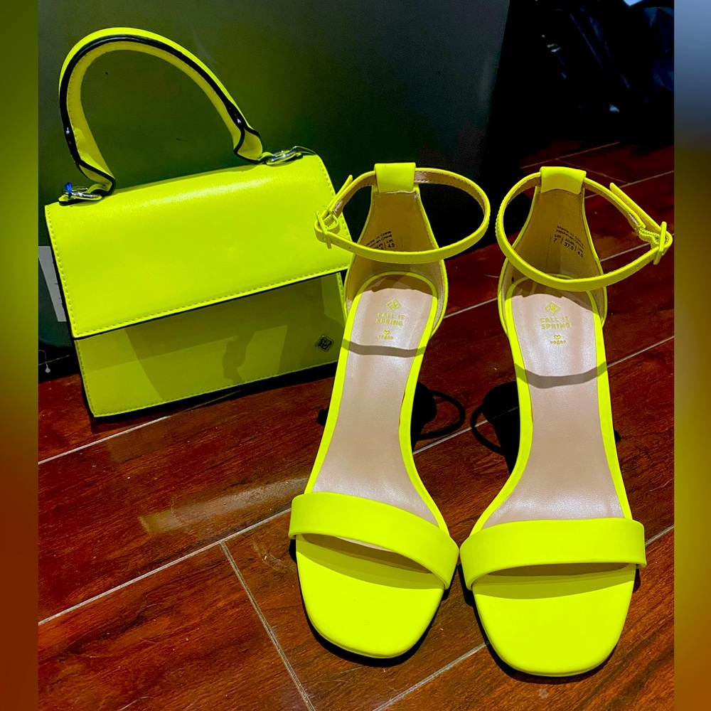 Set of Heels and Purse